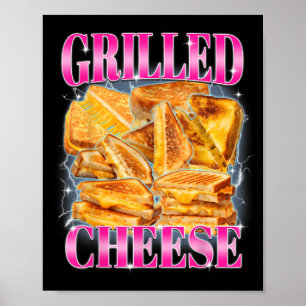 Grappig Eten Meme Gegrilde Kaas Sandwiches Food Lo Poster