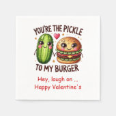 Grappig Eten Persoonlijke I Love You Servetten (Voorkant)