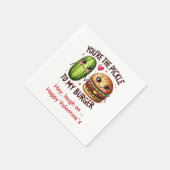 Grappig Eten Persoonlijke I Love You Servetten (Hoek)