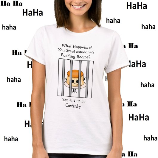 Grappig eten Pun | Custardgrap T-shirt