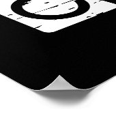 Grappig eten slaap poker herhalen Casino woord kun Poster (Hoek)