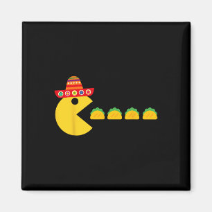 Grappig Eten Tacos Fiesta Cinco de Mayo Mexicaanse Magneet