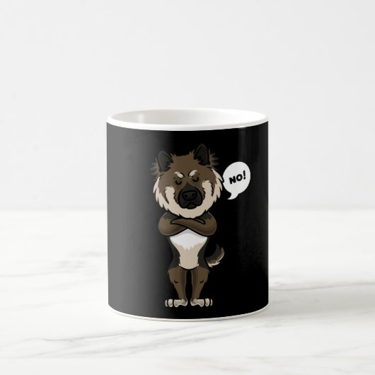 Grappig Eurasier Dog grappig Gift Idee Koffiemok (Center)