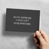 Grappig excuus dat het me spijt Kaart