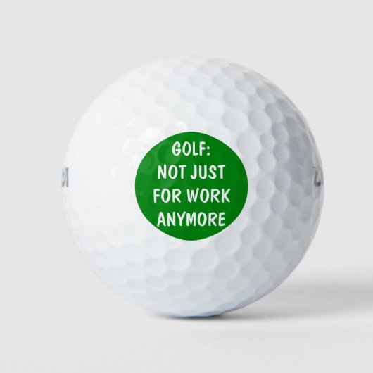 Grappig Executive Gift Golfballen (Voorkant)