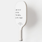Grappig Existentiëel Quirky Wit Gepersonaliseerd Pickleball Paddle (Links)