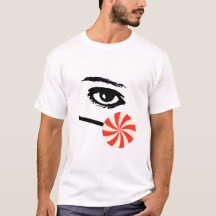Grappig Eye Candy-shirt voor mannen – T-shirt met 