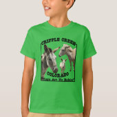 Grappig ezel Er zijn geen baby's T-shirt (Voorkant)