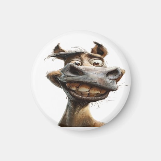 Grappig ezel kunst ontwerp magneet (Voorkant)
