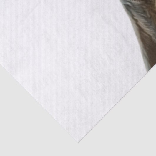 Grappig ezel kunst ontwerp tissuepapier (Detail)