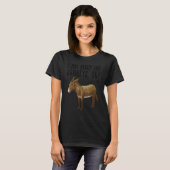 Grappig Ezelontwerp Voor Mannen Vrouwen Muildier D T-shirt (Voorkant volledig)