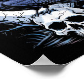 Grappig F Caw F Raven Bird Gezegde Graphic F-caw-f Poster (Hoek)
