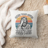 Grappig Facepalm Retro Citaat Vintage Gravure Shir Kussen (Deken)