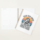 Grappig Facepalm Retro Citaat Vintage Gravure Shir Planner (Display)
