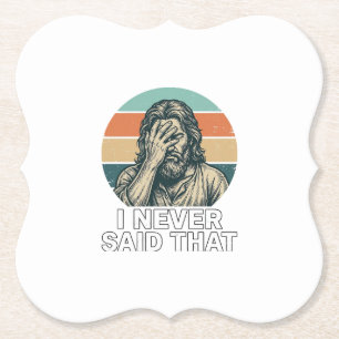 Grappig Facepalm Vintage Gravure Citaat Design_1 Kartonnen Onderzetters