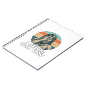 Grappig Facepalm Vintage Gravure Citaat Design_1 Notitieboek (Linkerzijde)