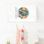 Grappig Facepalm Vintage Gravure Citaat Design_1 Spandoek (Insitu)
