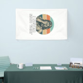 Grappig Facepalm Vintage Gravure Citaat Design_1 Spandoek (Beurs)
