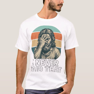 Grappig Facepalm Vintage Gravure Citaat Design_1 T-shirt