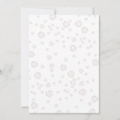 Grappig Falalala kerstfeest Kaart (Achterkant)