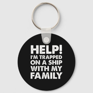 Grappig Familie Cruise Shirt Matching Vakantie Cru Sleutelhanger