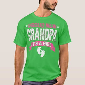 Grappig Familie Geslacht onthullen Nieuwe Opa Het  T-shirt