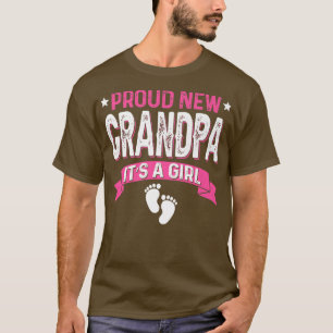 Grappig Familie Geslacht onthullen Nieuwe Opa Het T-shirt