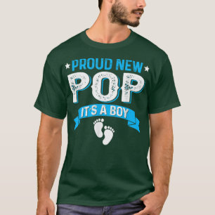 Grappig Familie Geslacht onthullen Oude Nieuwe Pop T-shirt