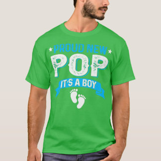 Grappig Familie Geslacht onthullen Oude Nieuwe Pop T-shirt