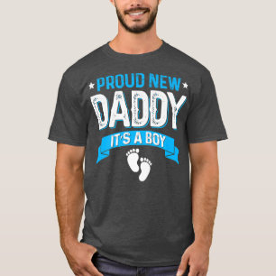 Grappig Familie Geslacht onthult proud Nieuwe Papa T-shirt