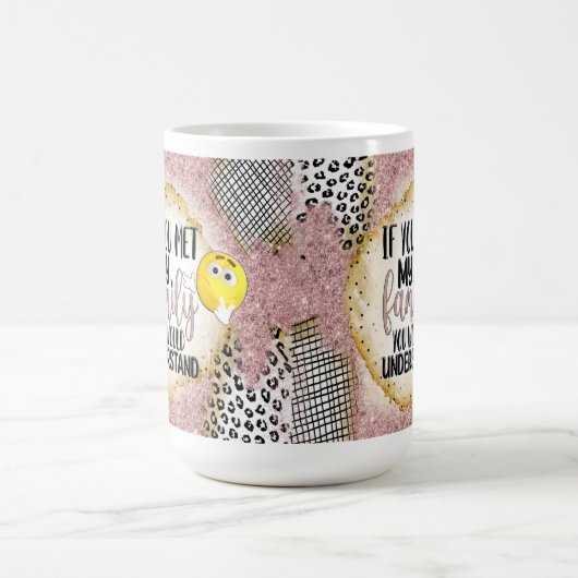 Grappig Familie Sarcastisch Cadeau Koffiemok (Center)