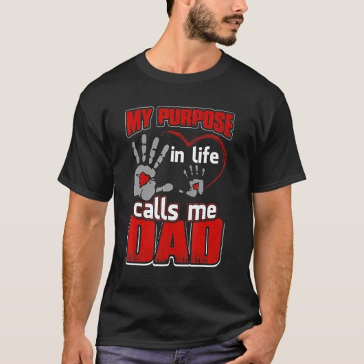Grappig familieShirt... mijn doel in het leven noe T-shirt (Voorkant)