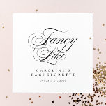 Grappig Fancy zoals Script Country Bachelorette Servet<br><div class="desc">Grappig "Fancy Like" Script Country Bachelorette servetten</div>