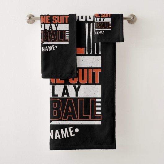 Grappig Fantastic Baseball Player dat ik zou lopen Bad Handdoek (Insitu)