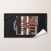 Grappig Fantastic Baseball Player dat ik zou lopen Bad Handdoek (Handdoek)