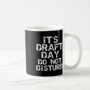 Grappig Fantasy Football Concept Het is Draft Day  Koffiemok