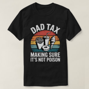 Grappig Fast Food Poison Tester Gift   retrocessie T-shirt