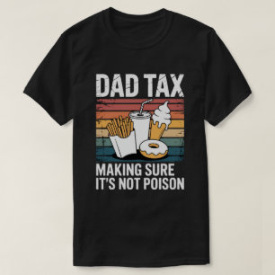 Grappig Fast Food Poison Tester Gift   retrocessie T-shirt