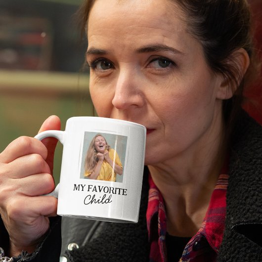 Grappig favoriet kind mama koffiemok