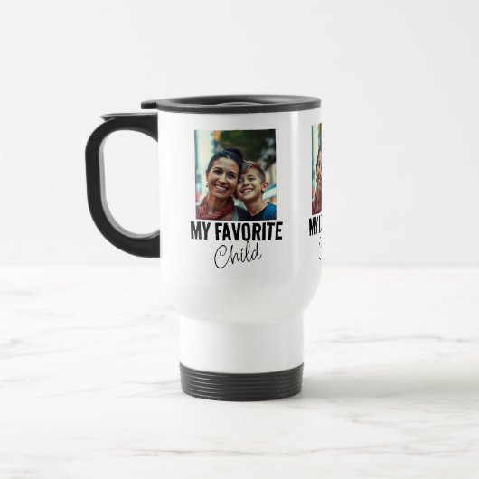 Grappig favoriet kind mama reisbeker (Links)