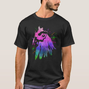 Grappig Feest Dier Vogel Boerderij Dier Koele Kip T-shirt