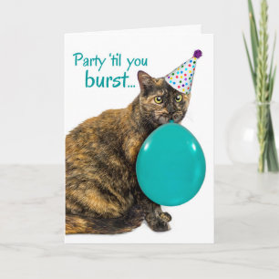 Grappig feest tot je barst gelukkig 21e verjaardag kaart