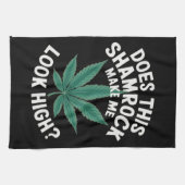 Grappig feest voor jongens Grote St. Patrick-parad Theedoek (Horizontaal)