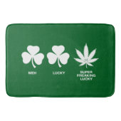 Grappig feest voor jongens op St. Patrick's Day Badmat (Voorkant)