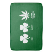 Grappig feest voor jongens op St. Patrick's Day Badmat (Voorkant Verticaal)