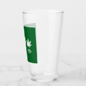 Grappig feest voor jongens op St. Patrick's Day Glas (Links)