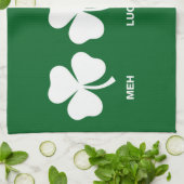 Grappig feest voor jongens op St. Patrick's Theedoek (Gevouwen)