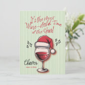 Grappig Feestdagenkaart (Staand voorkant)