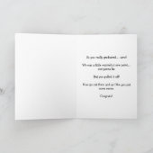 Grappig / Feestelijk Kaart (Binnen)