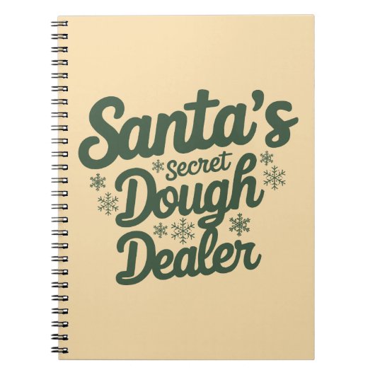 Grappig feestelijk Notitieboek (Voorkant)